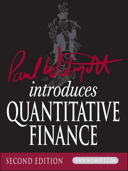 Title details for Paul Wilmott Introduces Quantitative Finance by Paul Wilmott - Wait list